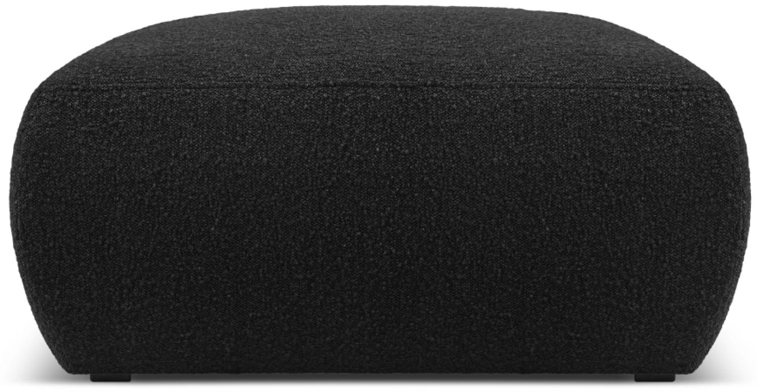 Micadoni Boucle Hocker Molino Medium Boucle Schwarz Bild 1