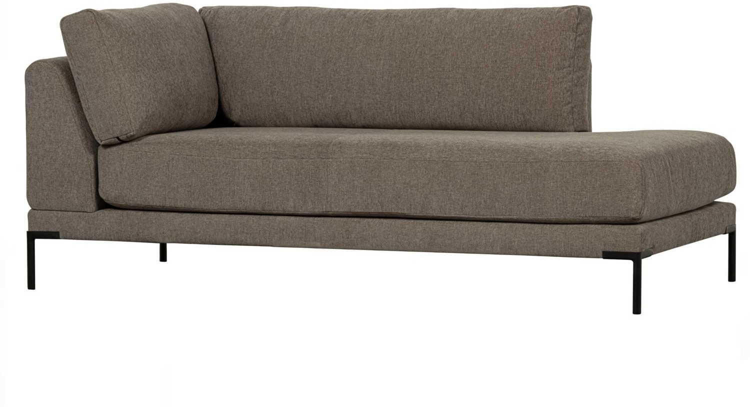 Modulsofa Couple Lounge Element Rechts, Taupe Bild 1