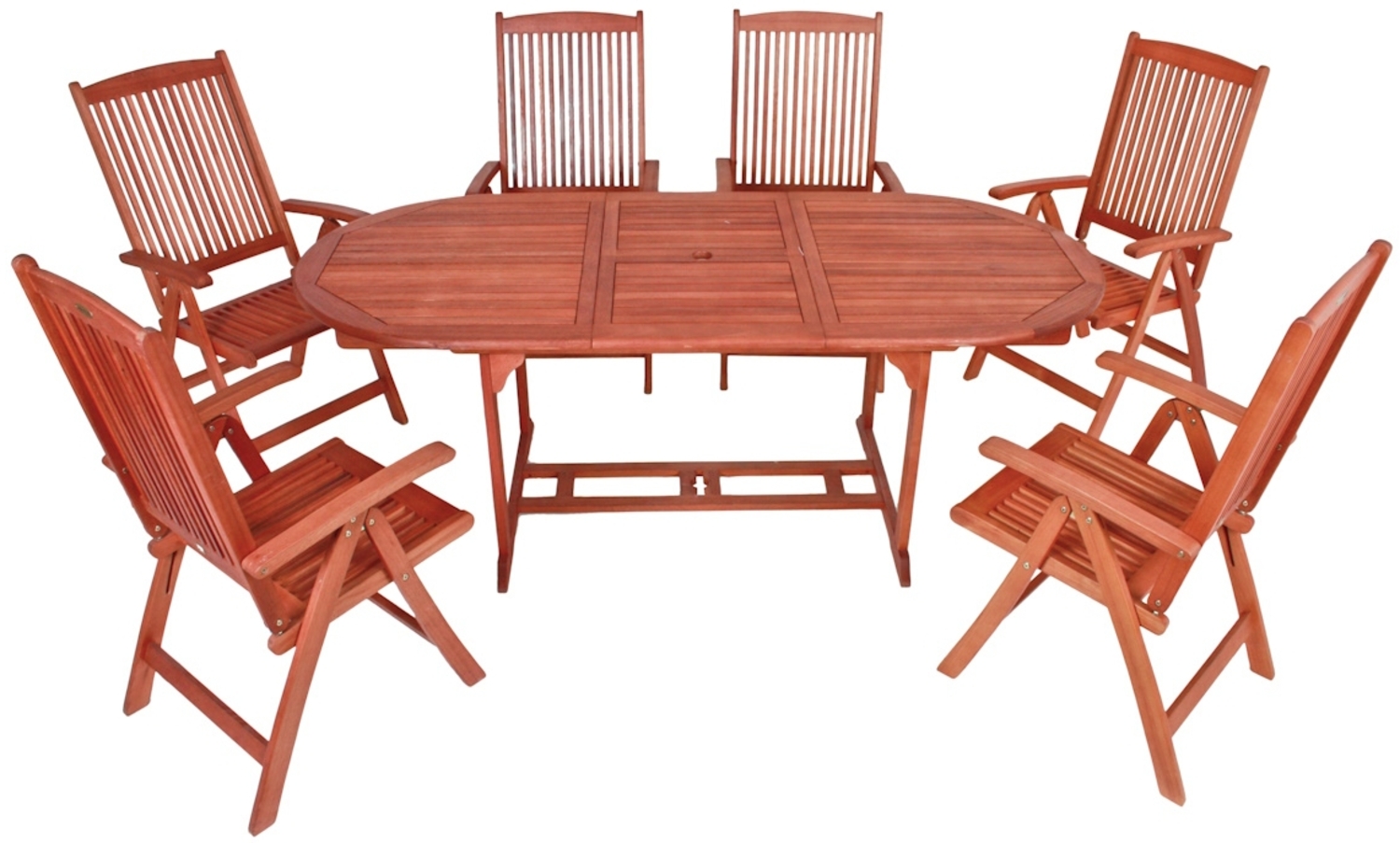 Garden Pleasure Garten Sitzgruppe Stockholm Holz Tisch + Stuhl Stühle Sessel Bild 1