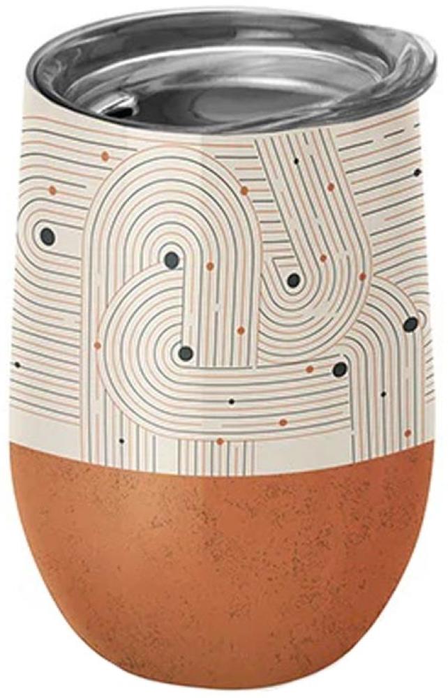 chic. mic Becher 400 ml Bioloco Office mountains Sand Garden Bild 1