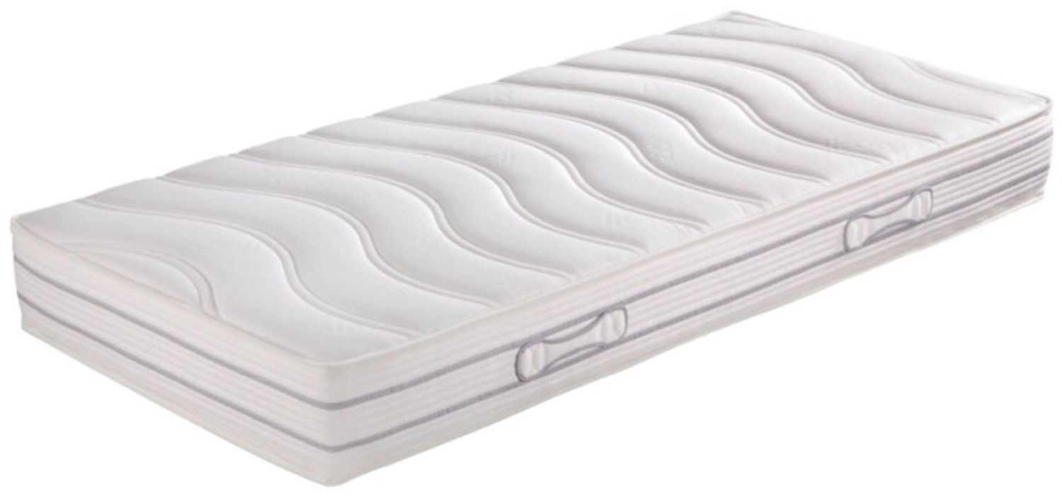 Tonnentaschenfederkern Matratze 23 cm - TTFK 7-Zonen - Hn8 Emotion Pro 100x200 cm-H4=sehr fest Bild 1