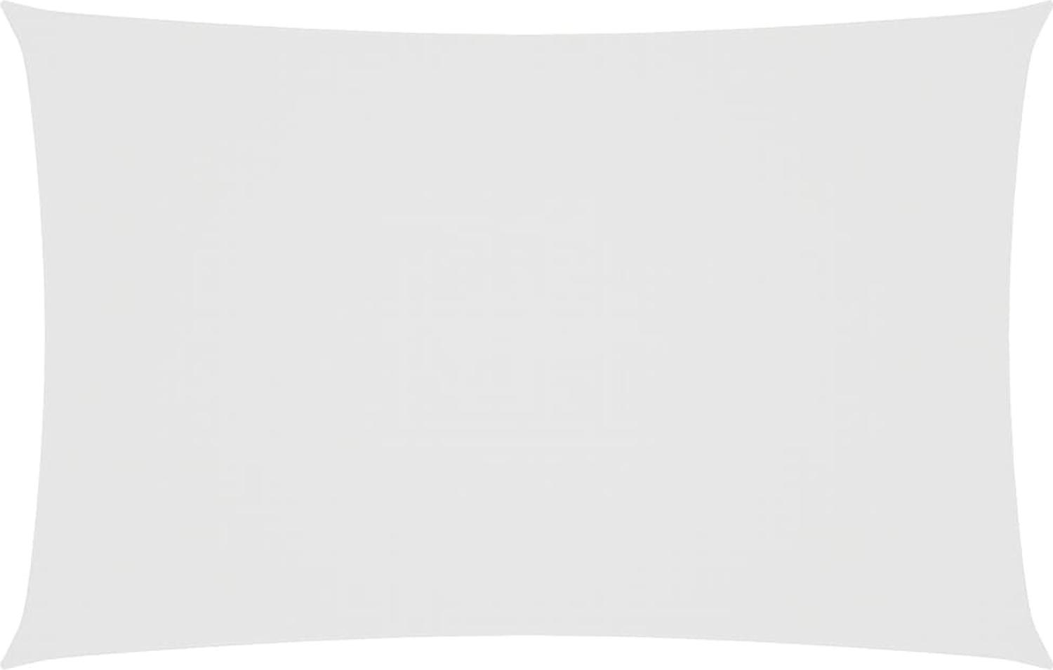 vidaXL Sonnensegel Oxford-Gewebe Rechteckig 5x8 m Weiß 135276 Bild 1