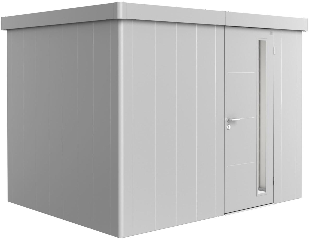 Biohort Gerätehaus Neo® 2C: 292 x 236 x 222 (b x t x h) cm silber-metallic Bild 1