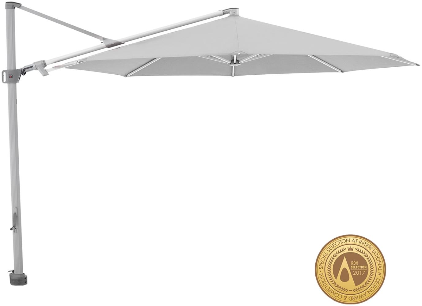 Knirps Sonnenschirm / Ampelschirm "Pendular 340" Hellgrau Bild 1