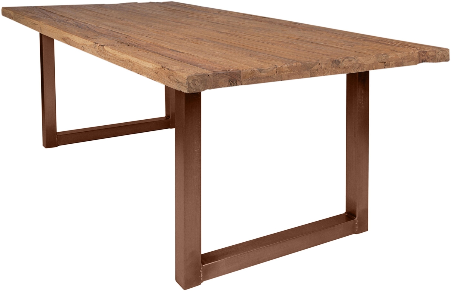 Esstisch 240x100 Teak Eisen Holztisch Esstisch Speisetisch Küchentisch Küche Bild 1