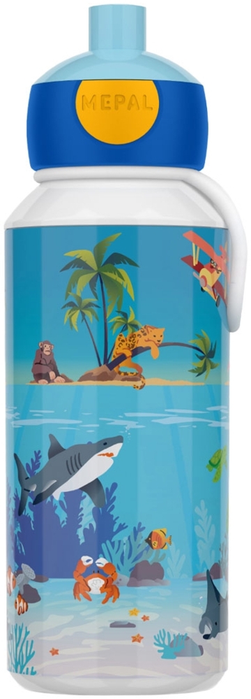 Mepal CAMPUS Trinkflasche Pop-Up 400 ml Tropical Ocean (2025) Bild 1