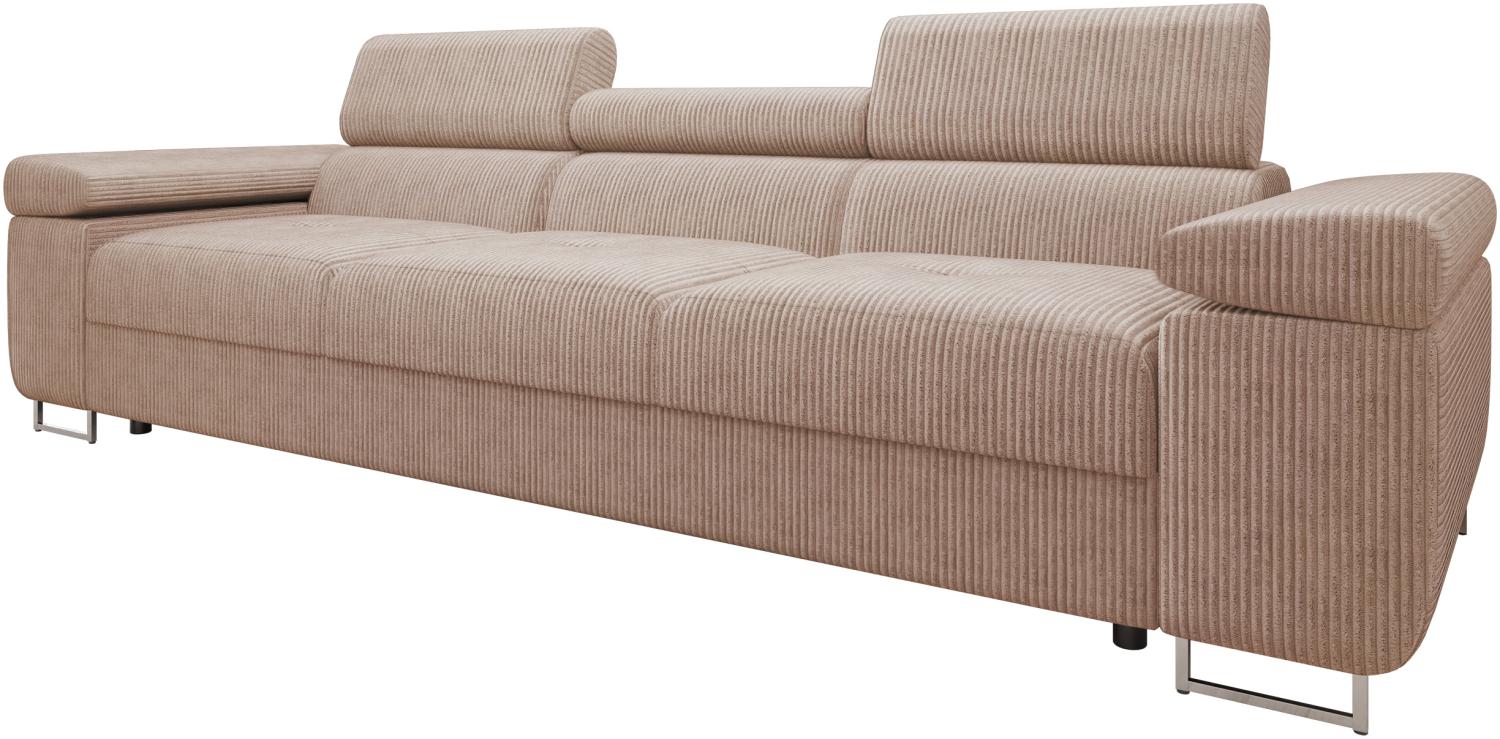 Sofa Torezio Cord III mit Einstellbare Kopfstützen (Poso 52) Bild 1