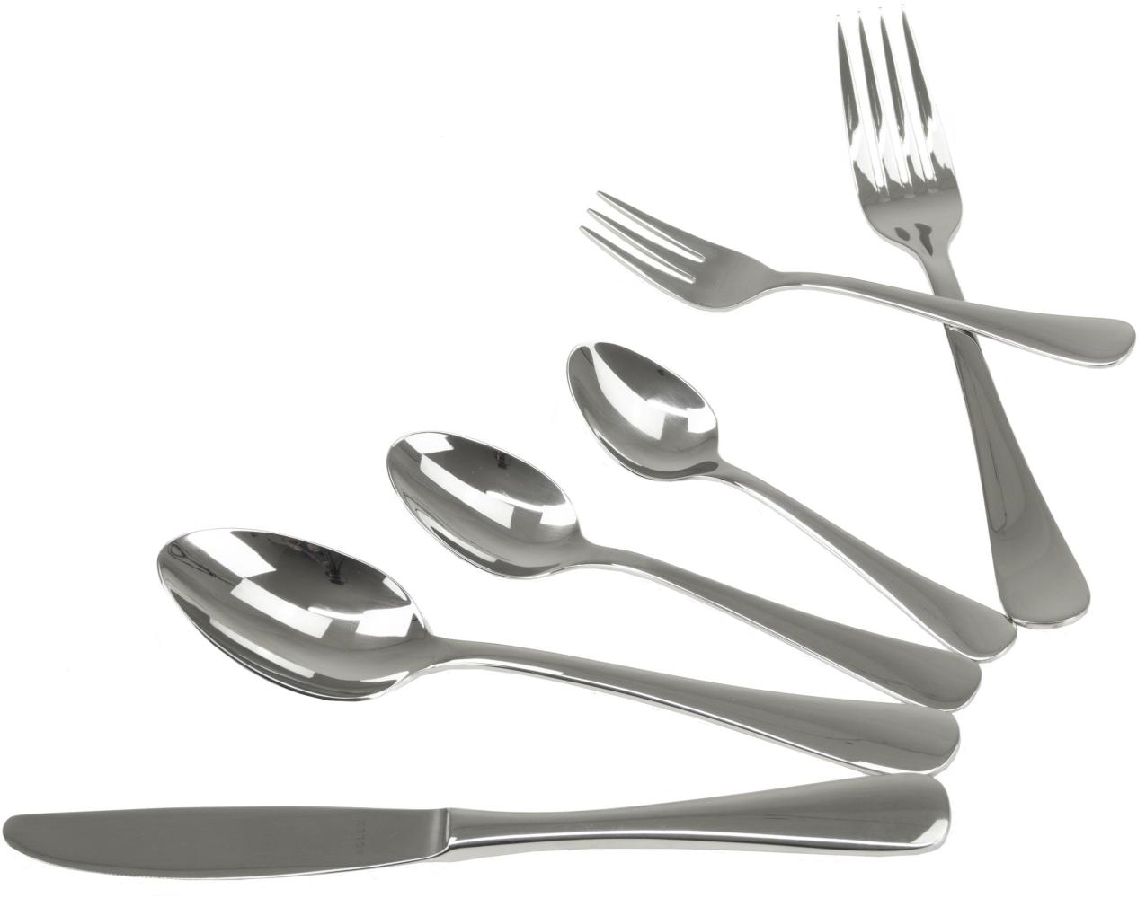 Solex Julia Besteckset 36 teilig für 6 Personen inklusive Cocktaillöffel Bild 1