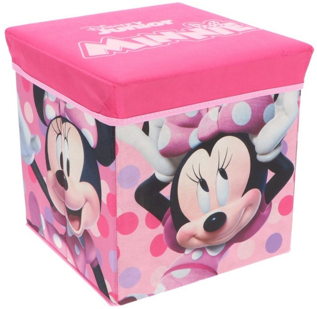 Disney Mickey Mouse Aufbewahrungsbox Mickey Maus Sitzbox Praktische Box Aufbewahrungslösung für Spielzimmer Bild 1