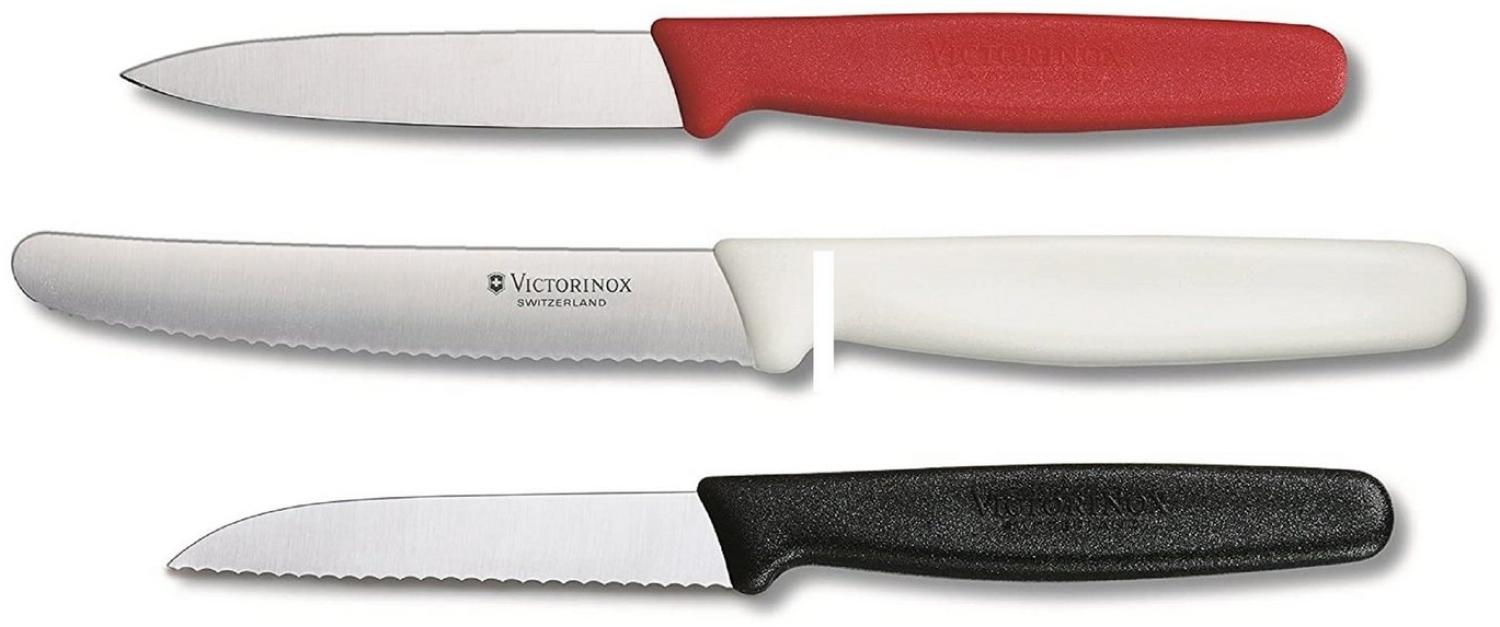 Victorinox 3-TLG. Gemüsemesser-Set Küchenmesser Standard (Bunt) Bild 1