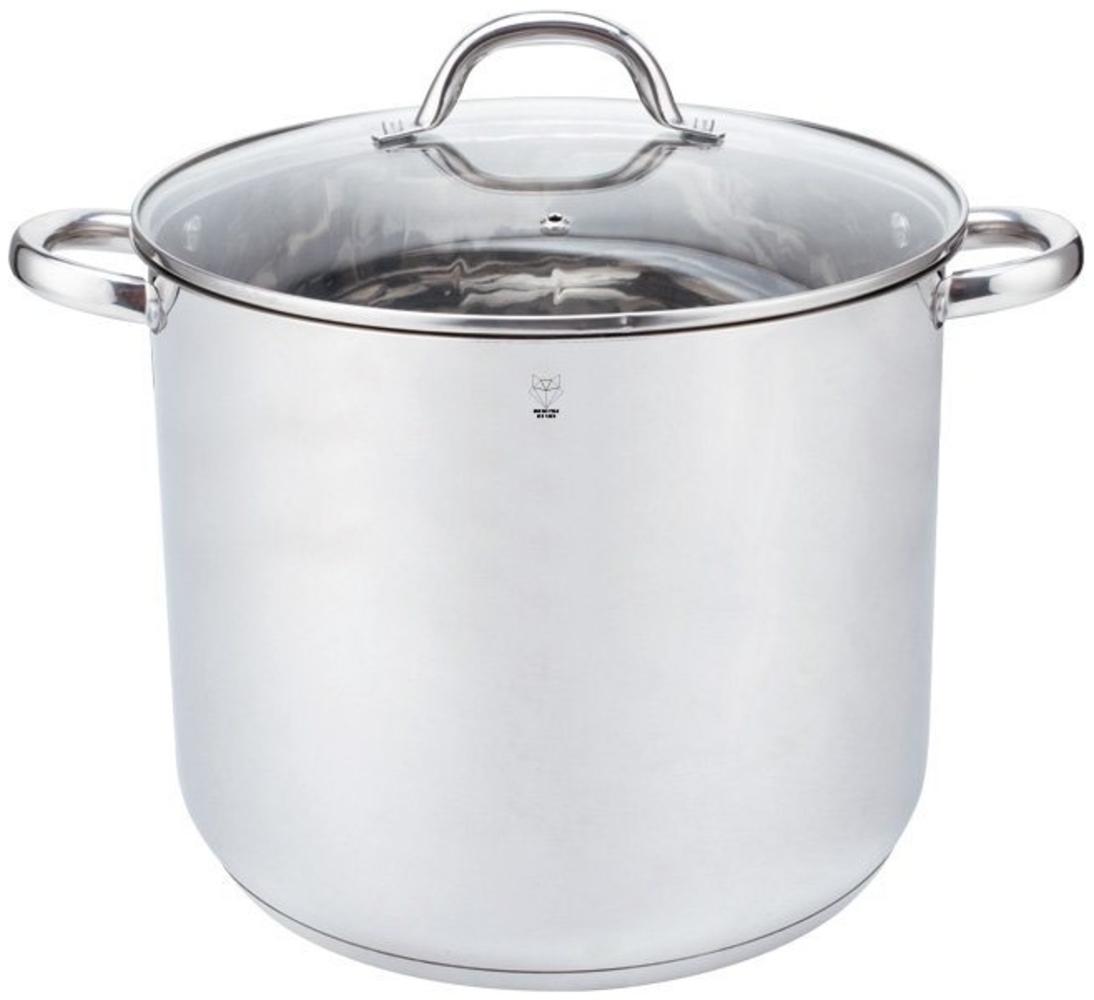 Gustav Voss Suppentopf Großraumtopf SEVILLA Großraum-Kochtopf großer Topf, Edelstahl, Induktion, Edelstahl, spülmaschinengeeignet Bild 1