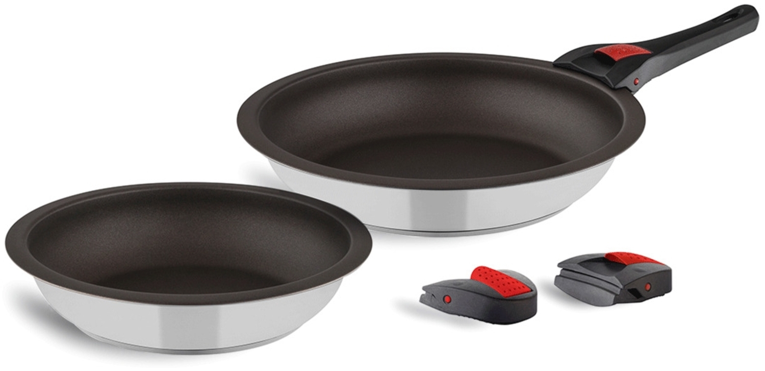 Kuppels QUICK CLACK PRO Pfannenset 5-teilig schwarz Bild 1