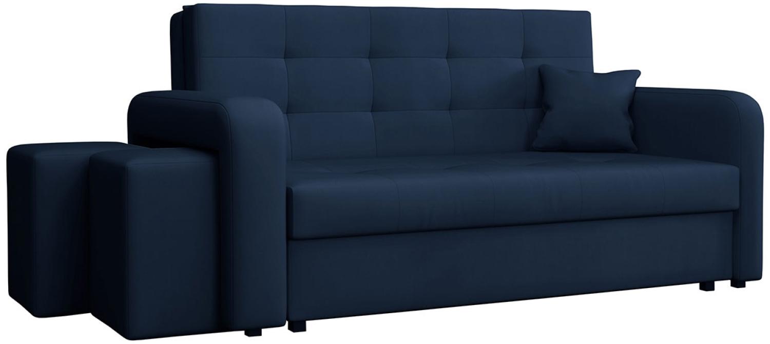 Schlafsofa Viva Home III, Nische für Hocker auf der linken Seite, Farbe: Manila 26 Bild 1