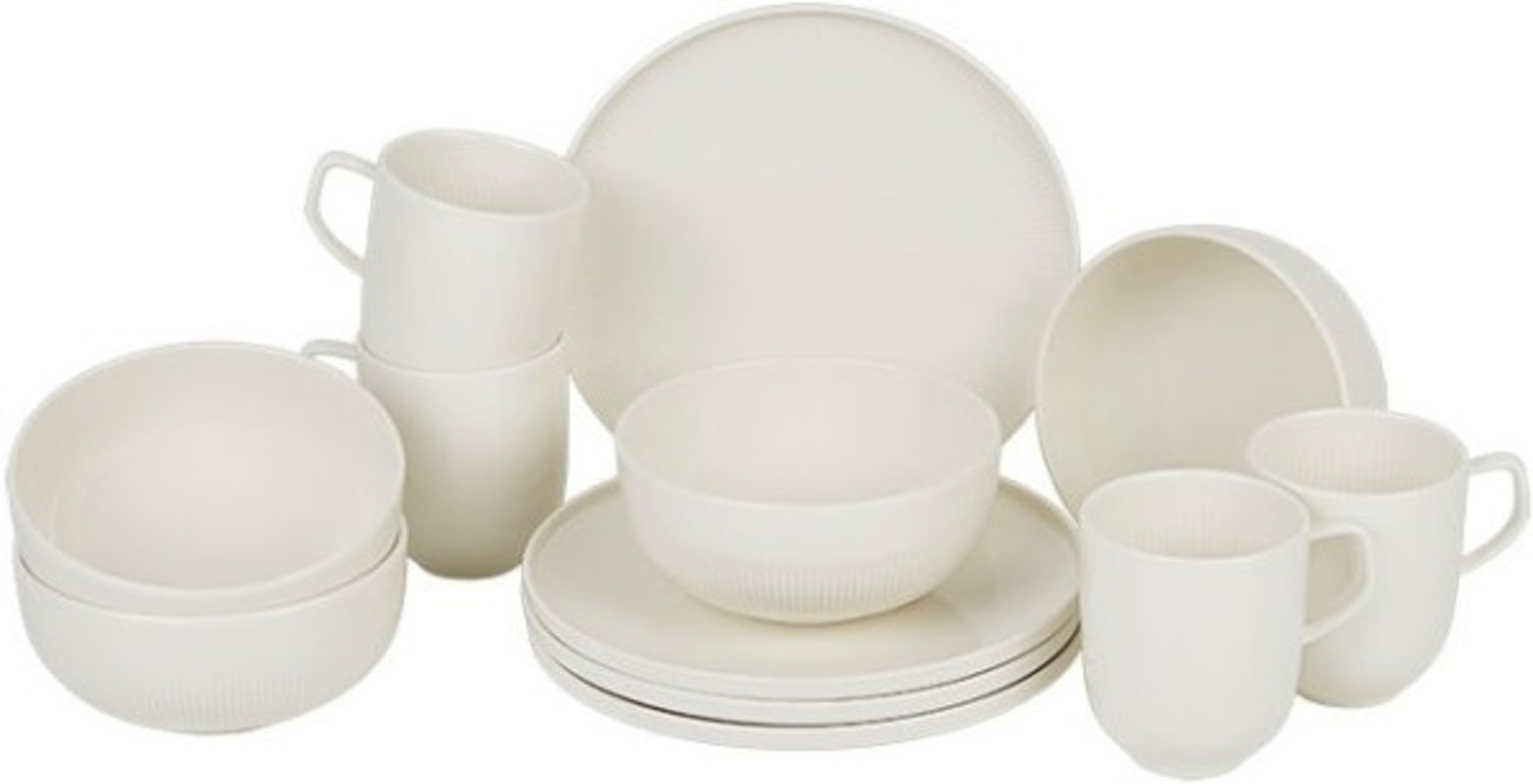 Villeroy & Boch Afina Frühstücks-Set für 4 Personen / 12 Teile Bild 1