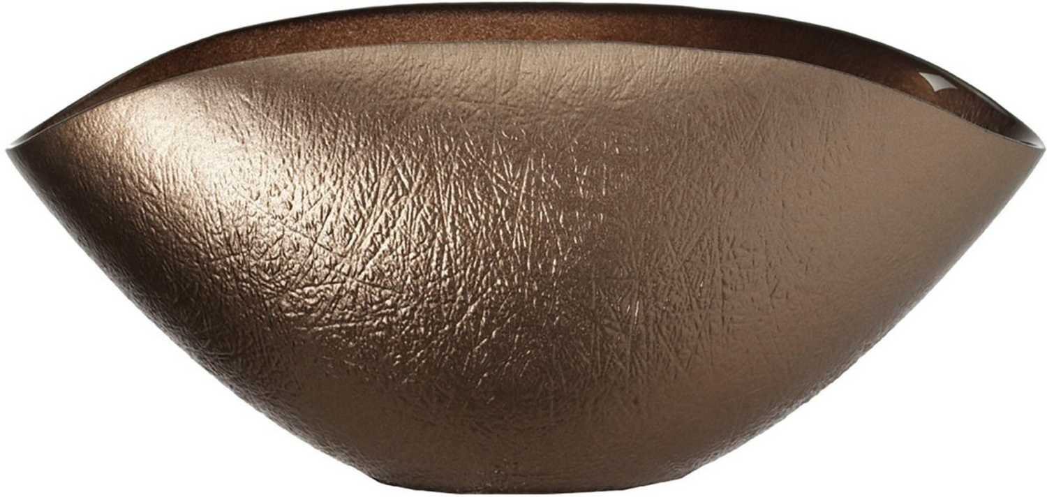 Leonardo Como Schale, Dekoschale, Schüssel, Bronzo, Glas, 28x14 cm, 053319 Bild 1