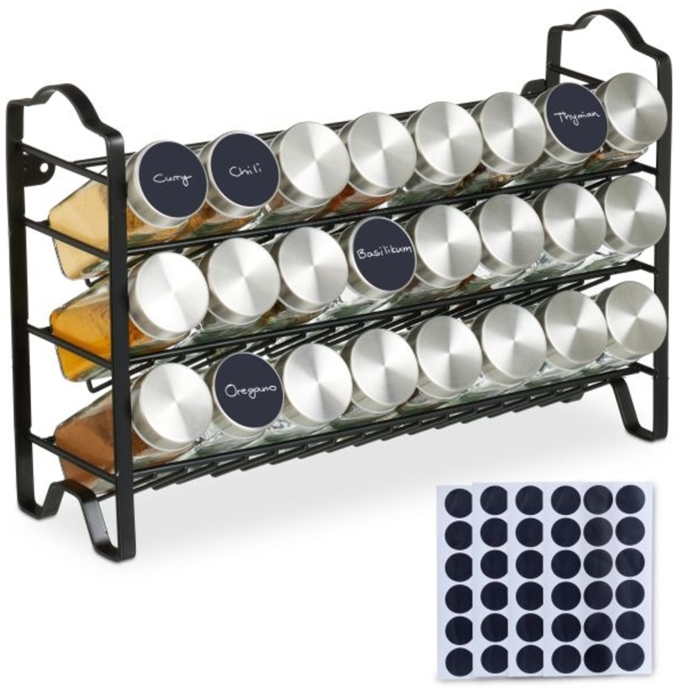 Gewürzregal mit 24 Gläsern 10050534_55 Bild 1