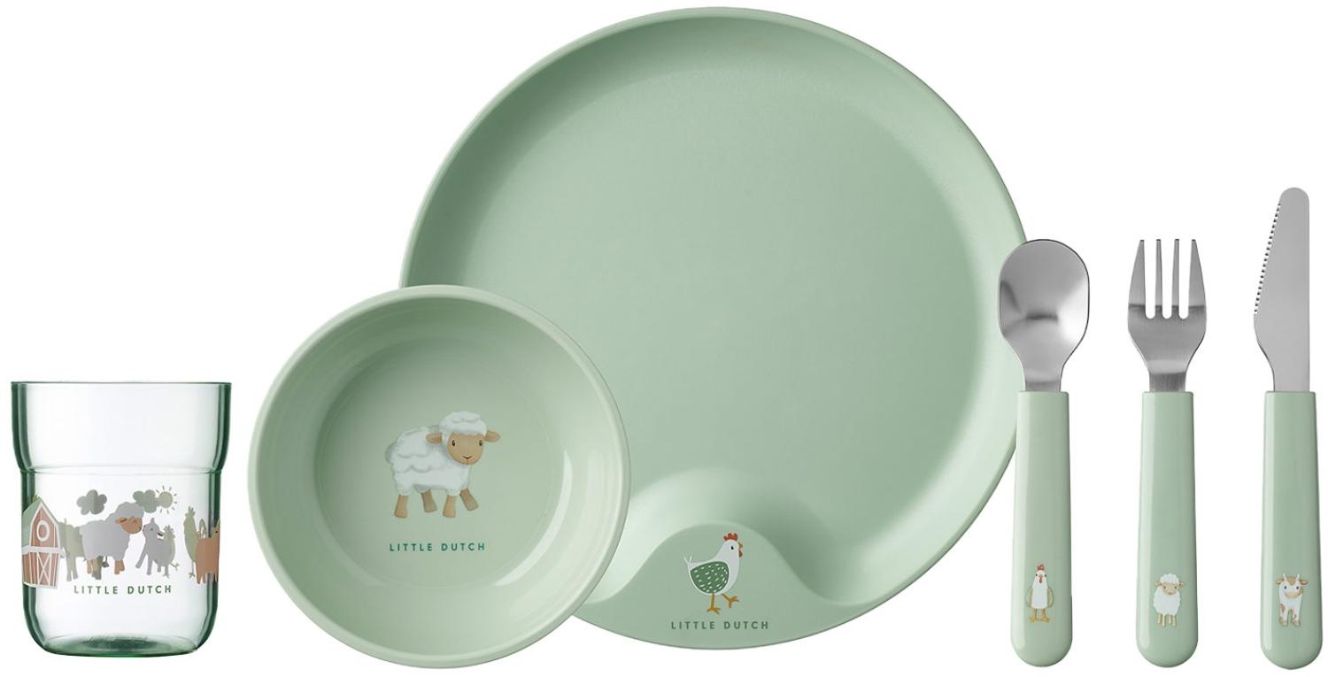 Mepal MIO Kindergeschirrset Little Farm 6-teilig Bild 1