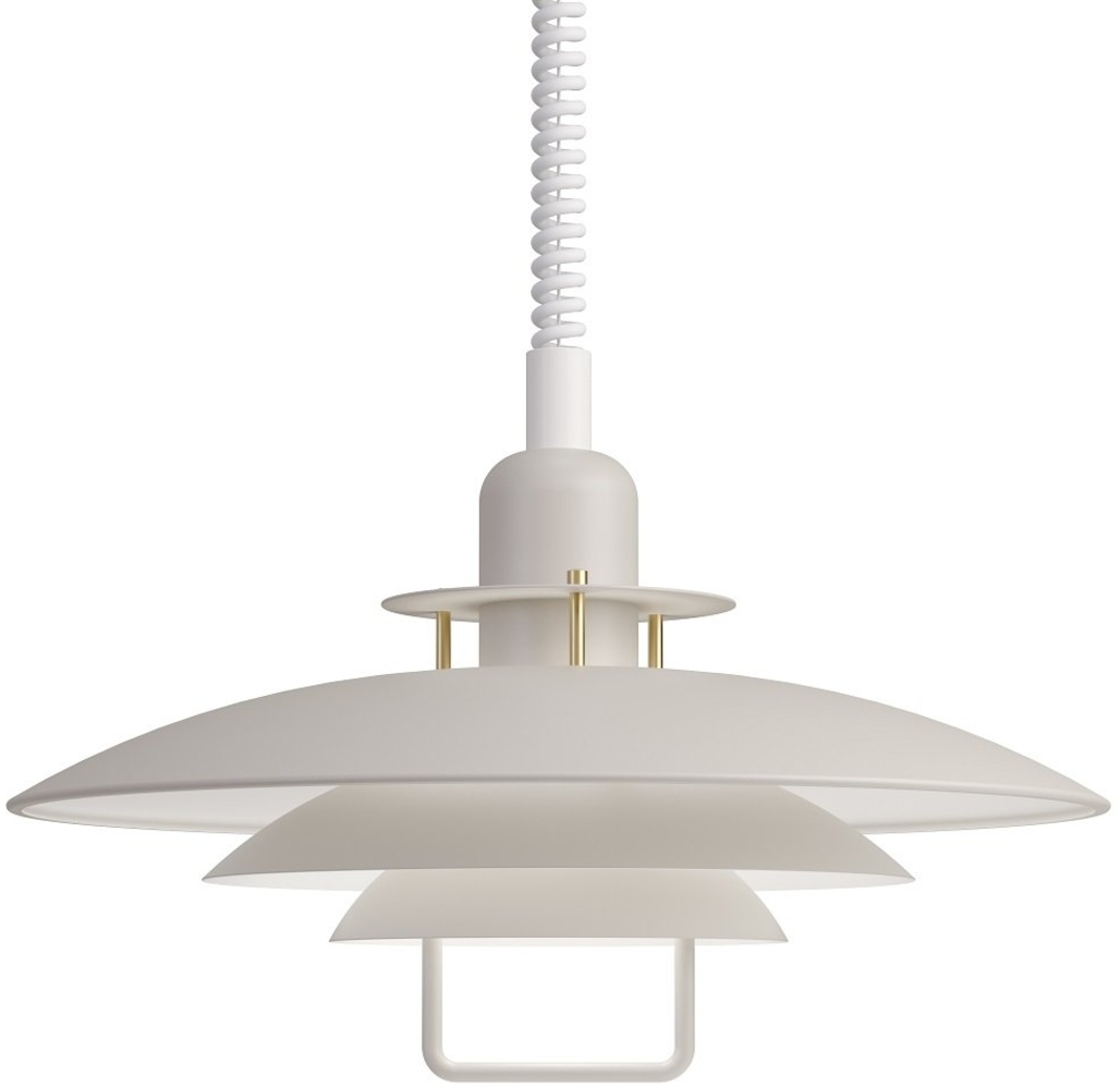 BELID 1214526 Primus II Pendelleuchte 1-flammig sand messing 43cm Bild 1