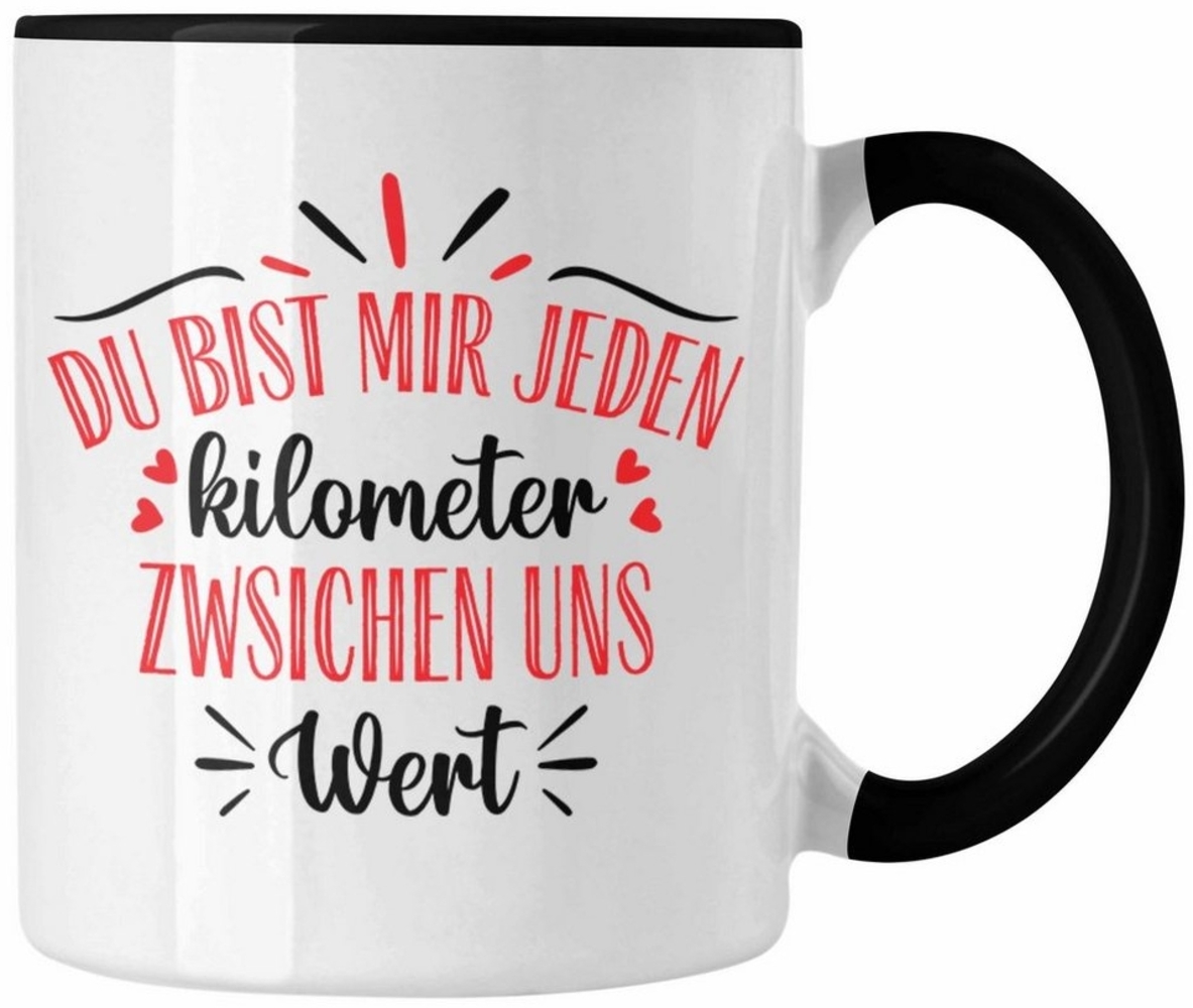 Trendation Tasse Trendation - Fernbeziehung Geschenk für Ihn Sie Tasse mit Spruch Vale Bild 1