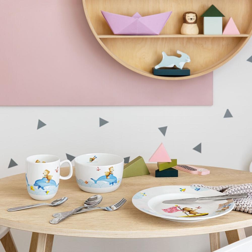 Villeroy & Boch HAPPY AS A BEAR Kinderbesteck 4-teilig Bild 1