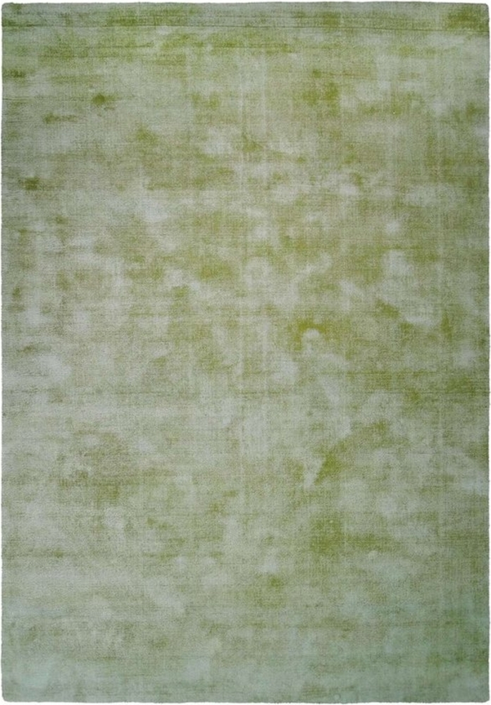 Qiyano Teppich Kurzflor Omaka Grün 80 x 150 cm - Flauschig Wohnzimmer, Höhe: 80 mm Bild 1