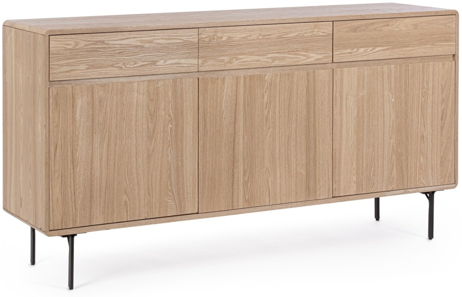 Sideboard Widald aus Eschenholz, Natur Bild 1