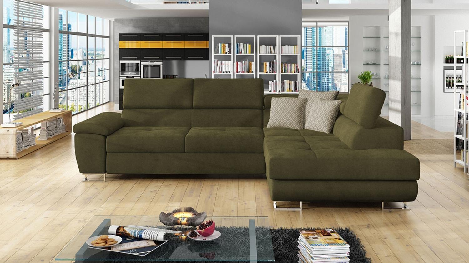 Ecksofa Cotere, Seite: Rechts, Farbe: Zetta 297 + Zetta 297 + Evo 26 Bild 1