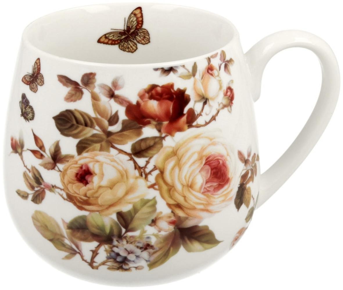 DUO FLORAL Fassbecher 430 ml ZAHRA New Bone China Porzellan Bild 1