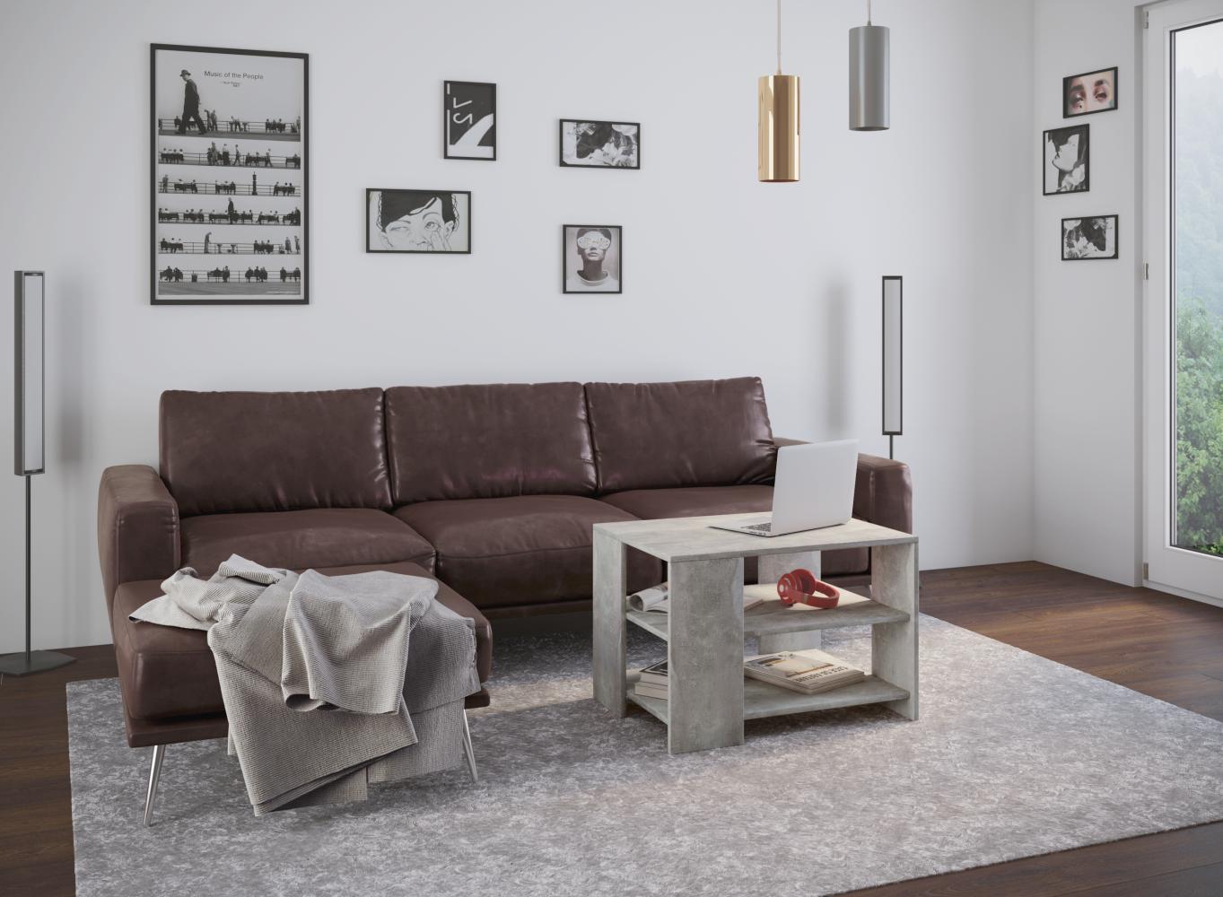 nonjoo Couchtisch CT Amy 70 Beton Dekor Bild 1