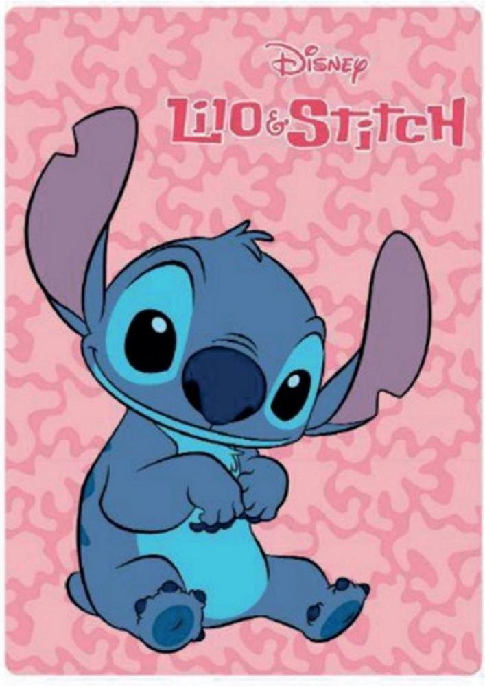 Lilo & Stitch Kuscheldecke für Kinder – Flauschiger Komfort in 140 x 100 cm Bild 1