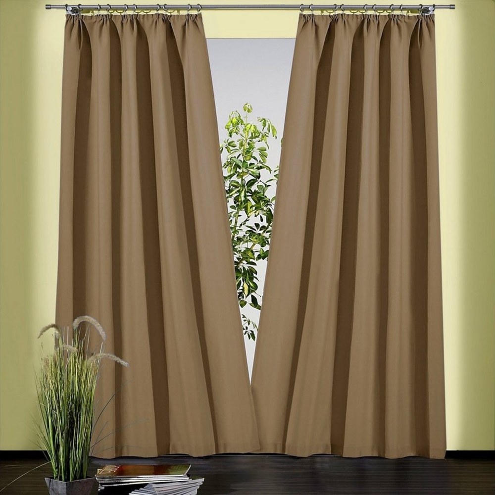 Weckbrodt Vorhang Sento, Kräuselband (1 St), blickdicht, Baumwolle, blickdicht, matte Struktur, unifarben, Gardine, Store Bild 1
