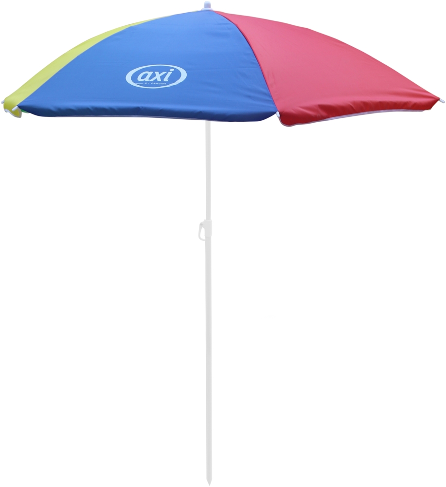 AXI Sonnenschirm Ø125 cm - Regenbogen Farben Sonnenschirm für Kinder | Regenbogen | Metall | 125 cm Bild 1