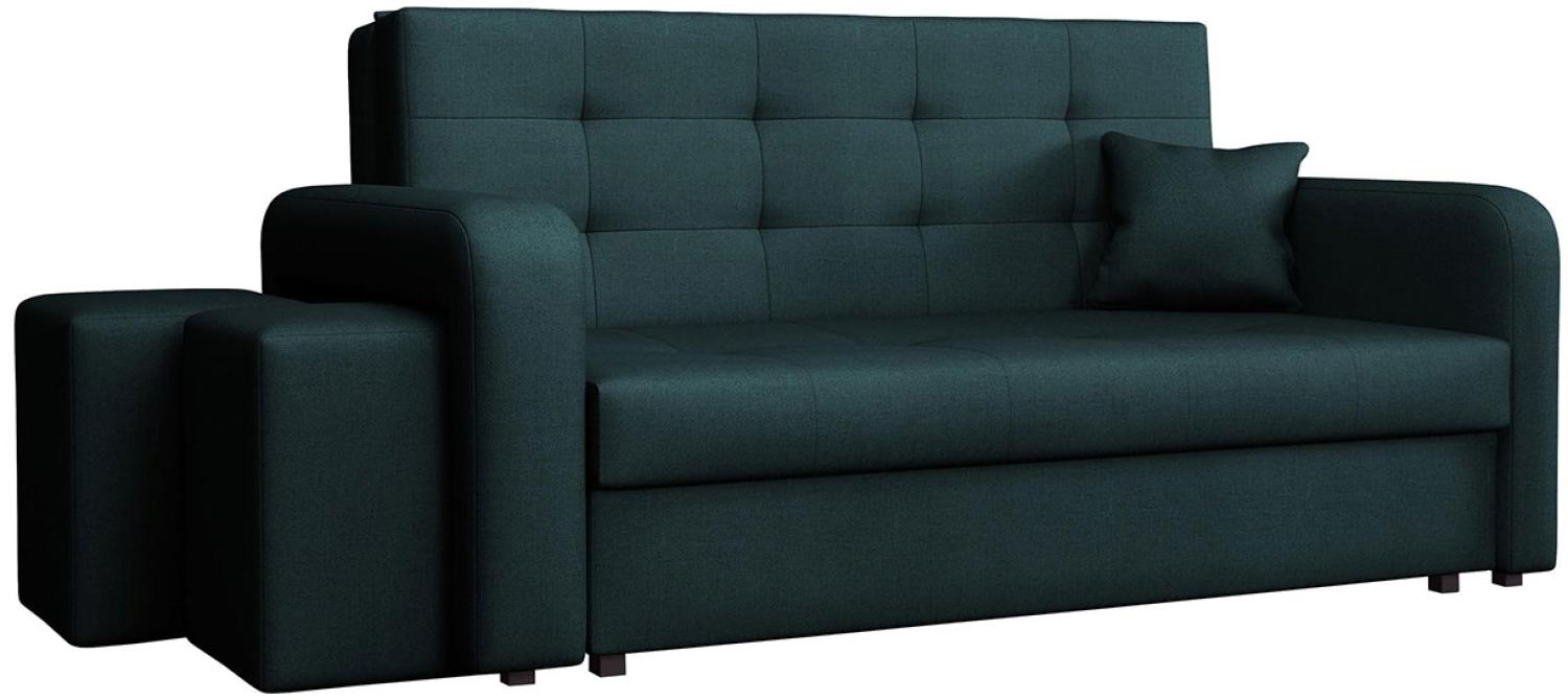 Schlafsofa Viva Home III, Nische für Hocker auf der linken Seite, Farbe: Malmo 81 Bild 1