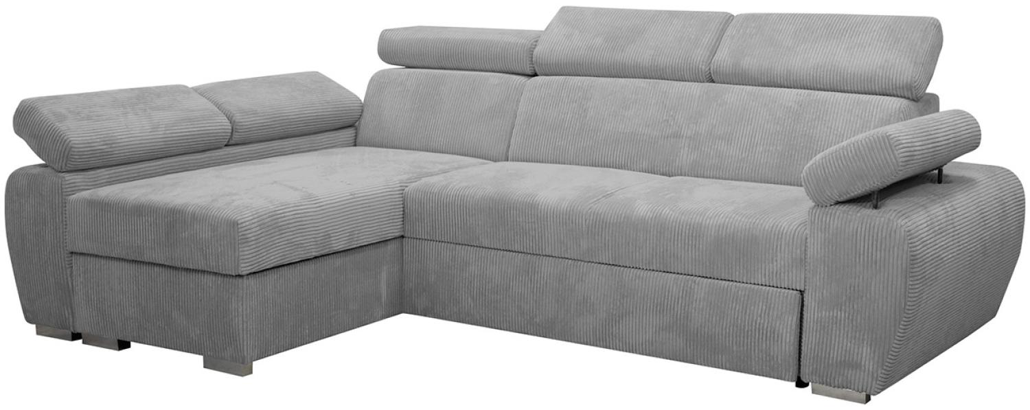 Ecksofa Boston Mini Premium Cord (Farbe: Poso 110, Seite: Links LC+2R) Bild 1