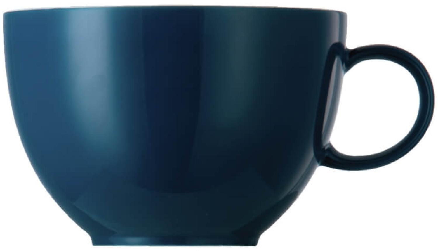 Thomas Sunny Day Teetasse, Obertasse, Porzellan, Petrol Blue / Blau, Spülmaschinenfest, 200 ml, 14642 Bild 1