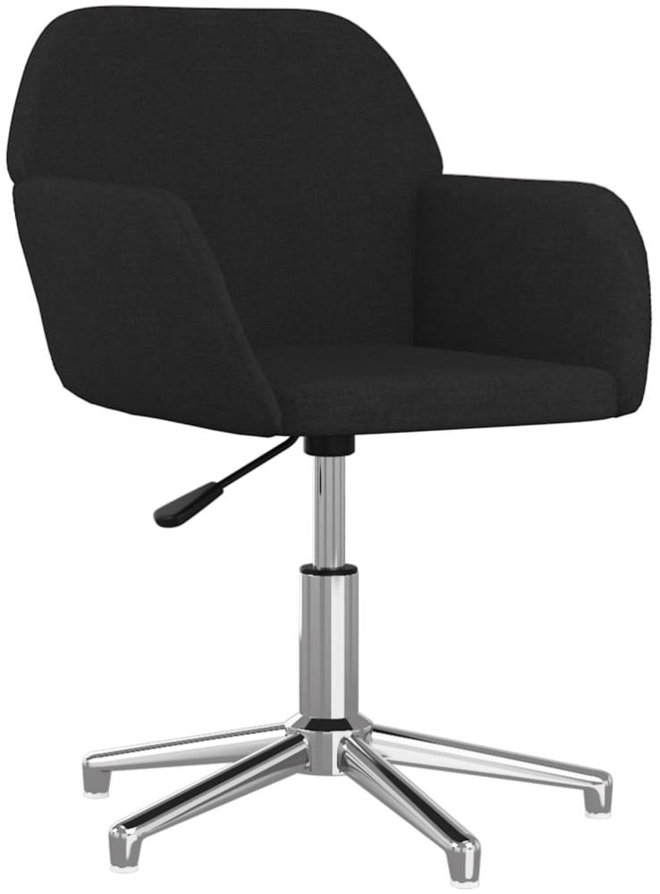 Bürostuhl Drehbar Schwarz Stoff [344720] Bild 1