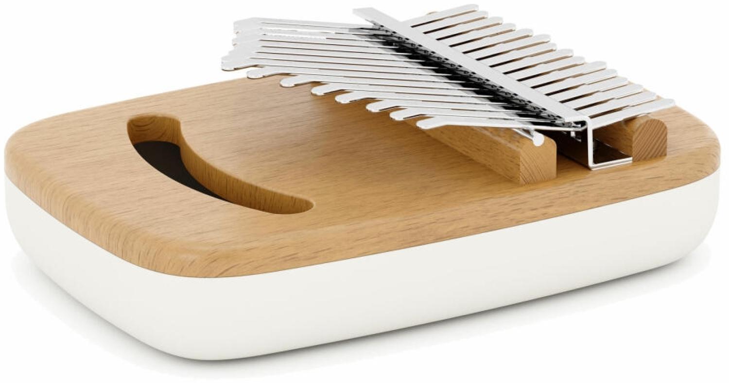 Umbra Daumenklavier Strumba Kalimba, mit 15 Tasten, tragbares Fingerklavier, Holz, Weiß, Natur, 1014215-668 Bild 1