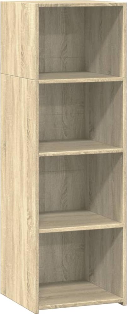 vidaXL Highboard Sonoma-Eiche 40x41x124 cm Holzwerkstoff 846385 Bild 1