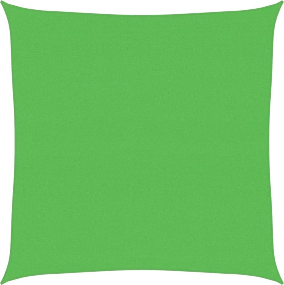 vidaXL Sonnensegel 160 g/m² Hellgrün 4x4 m HDPE 311276 Bild 1