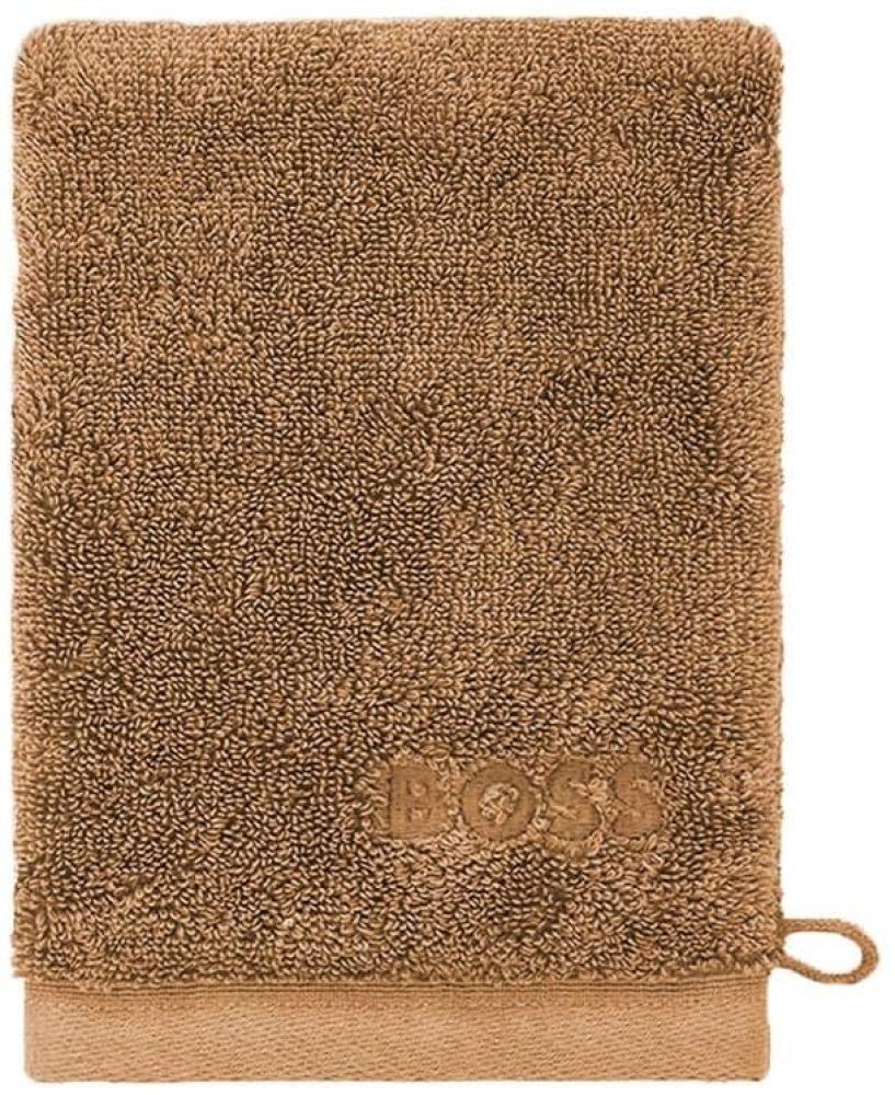 Hugo Boss Home Frottier Handtücher Loft|Waschhandschuh 15x21 cm| camel Bild 1