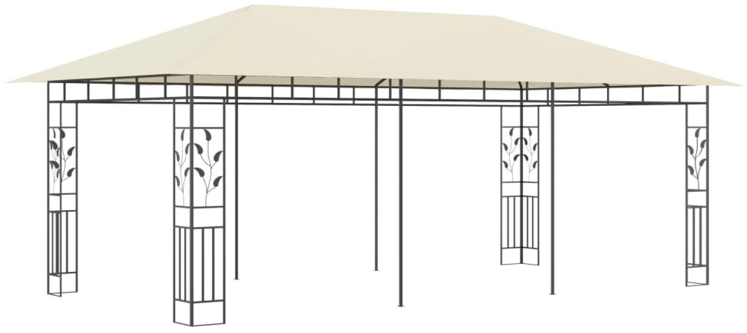 vidaXL Pavillon mit Moskitonetz 6x3x2,73 m Creme 47971 Bild 1