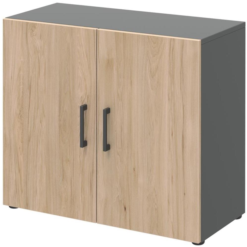 Aktenschrank in Hickory - 80x72x34,4cm (BxHxT) Bild 1