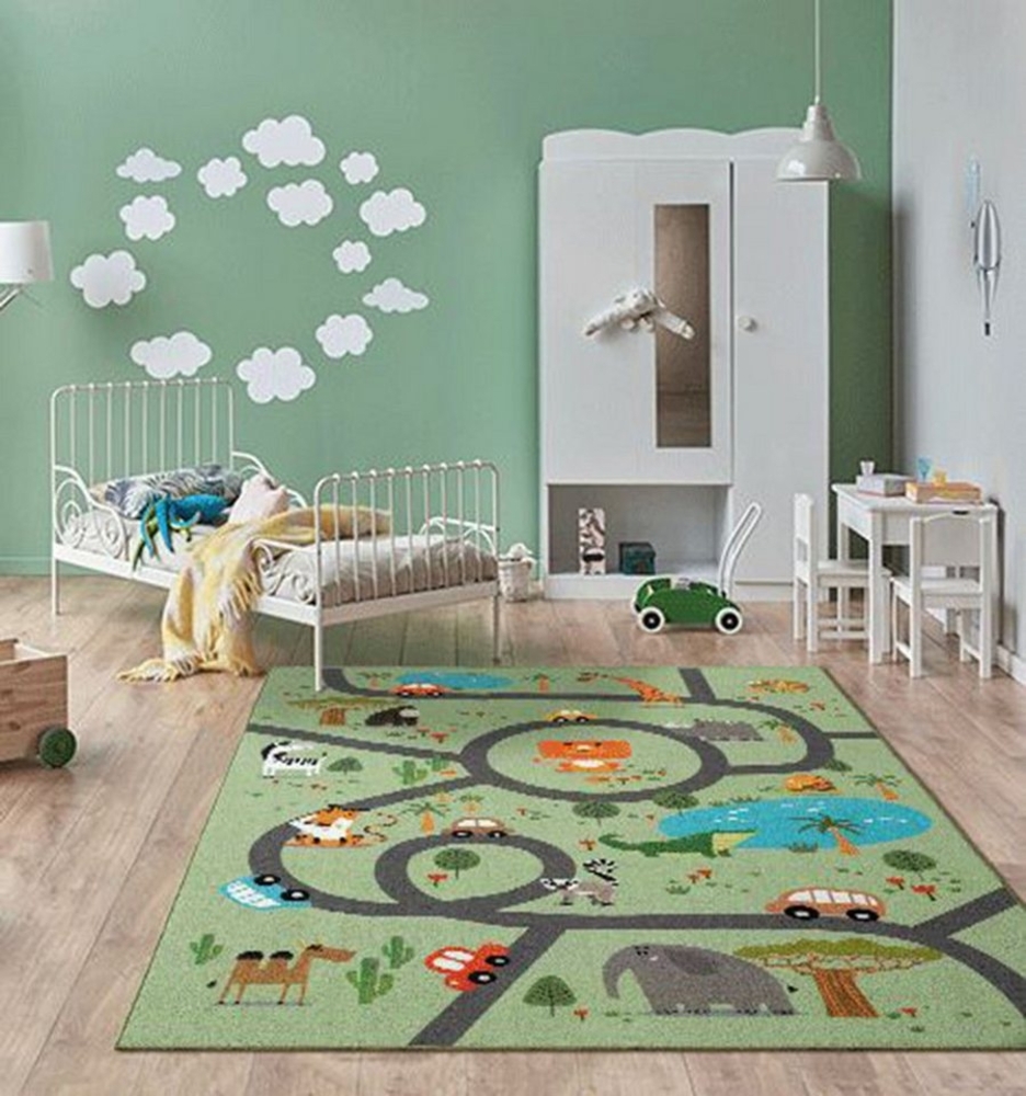 the carpet Teppich Happy Life, rechteckig, Höhe: 4 mm, Life Kinderzimmer Teppich Spielteppich pflegeleicht Bild 1