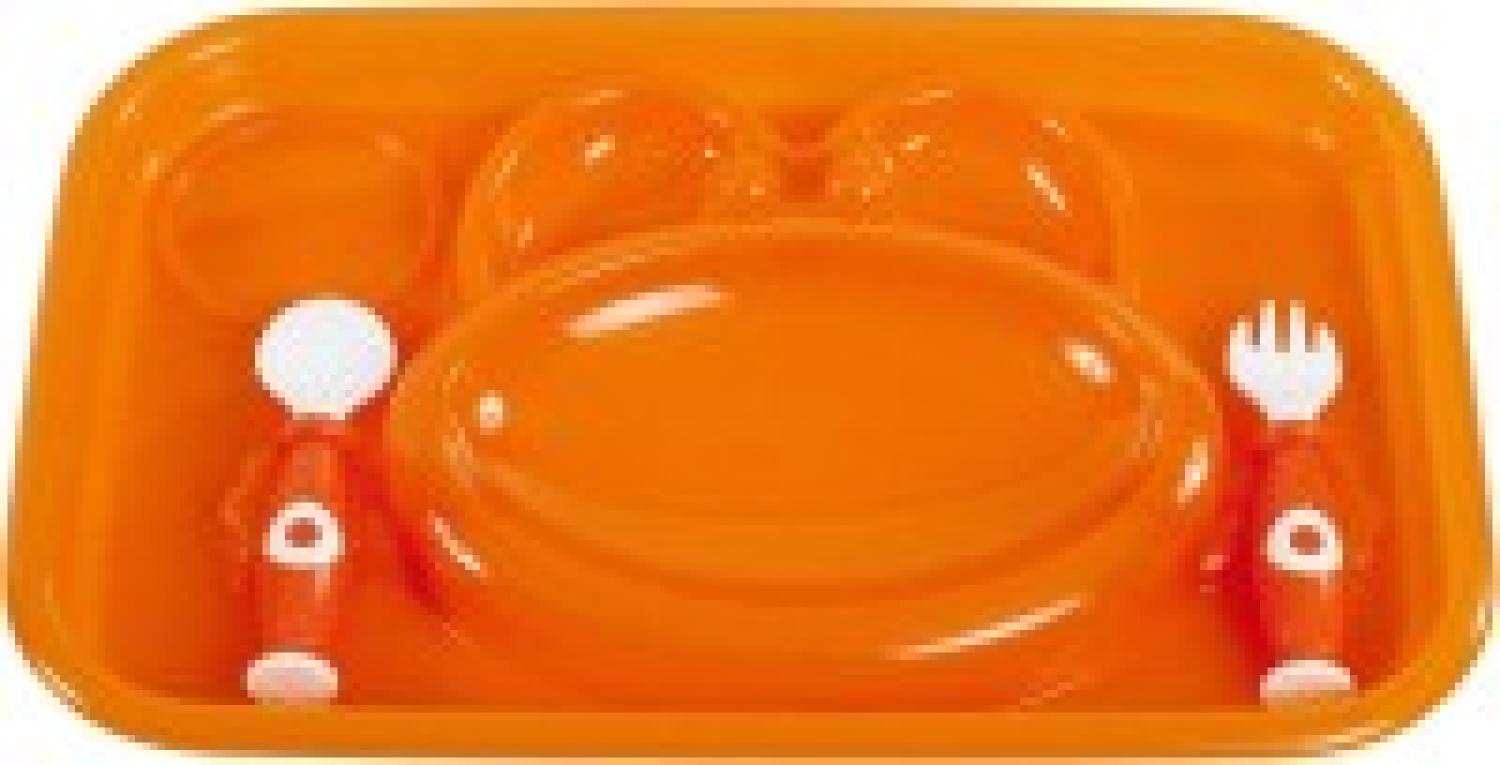 Bieco Essteller für Kinder, orange Bild 1