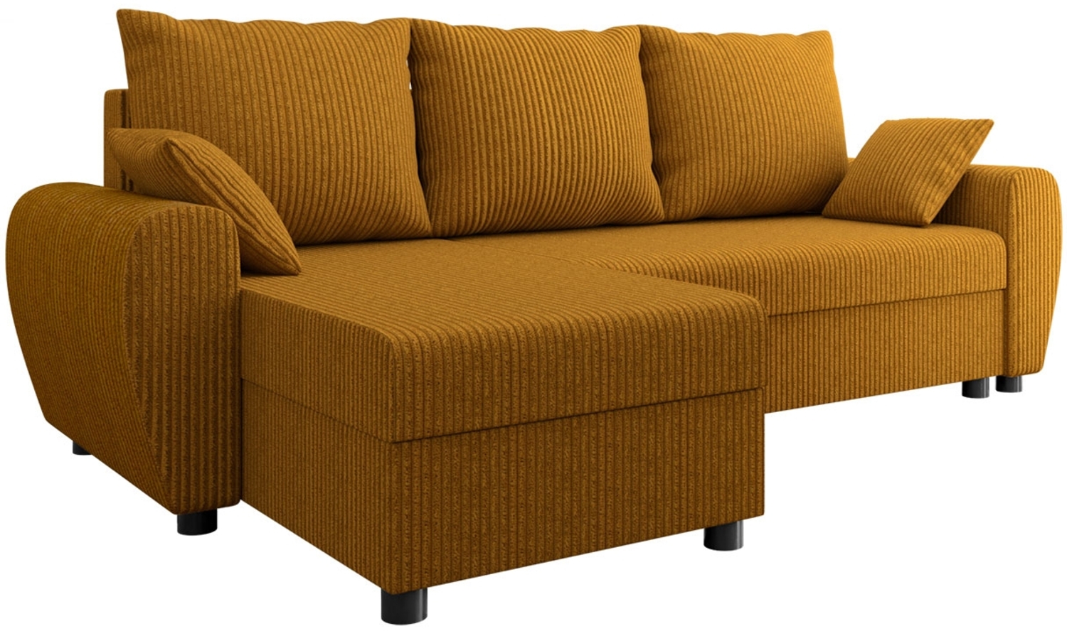 Ecksofa Satorin Cord (Farbe: Poso 01) Bild 1