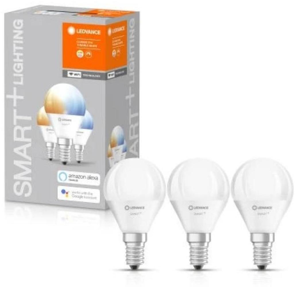 LEDVANCE 3x Wifi SMART+ LED Lampe Mini Bulb Tunable Weiß (ex 40W) 5W / 2700-6500K E14 3er Bild 1