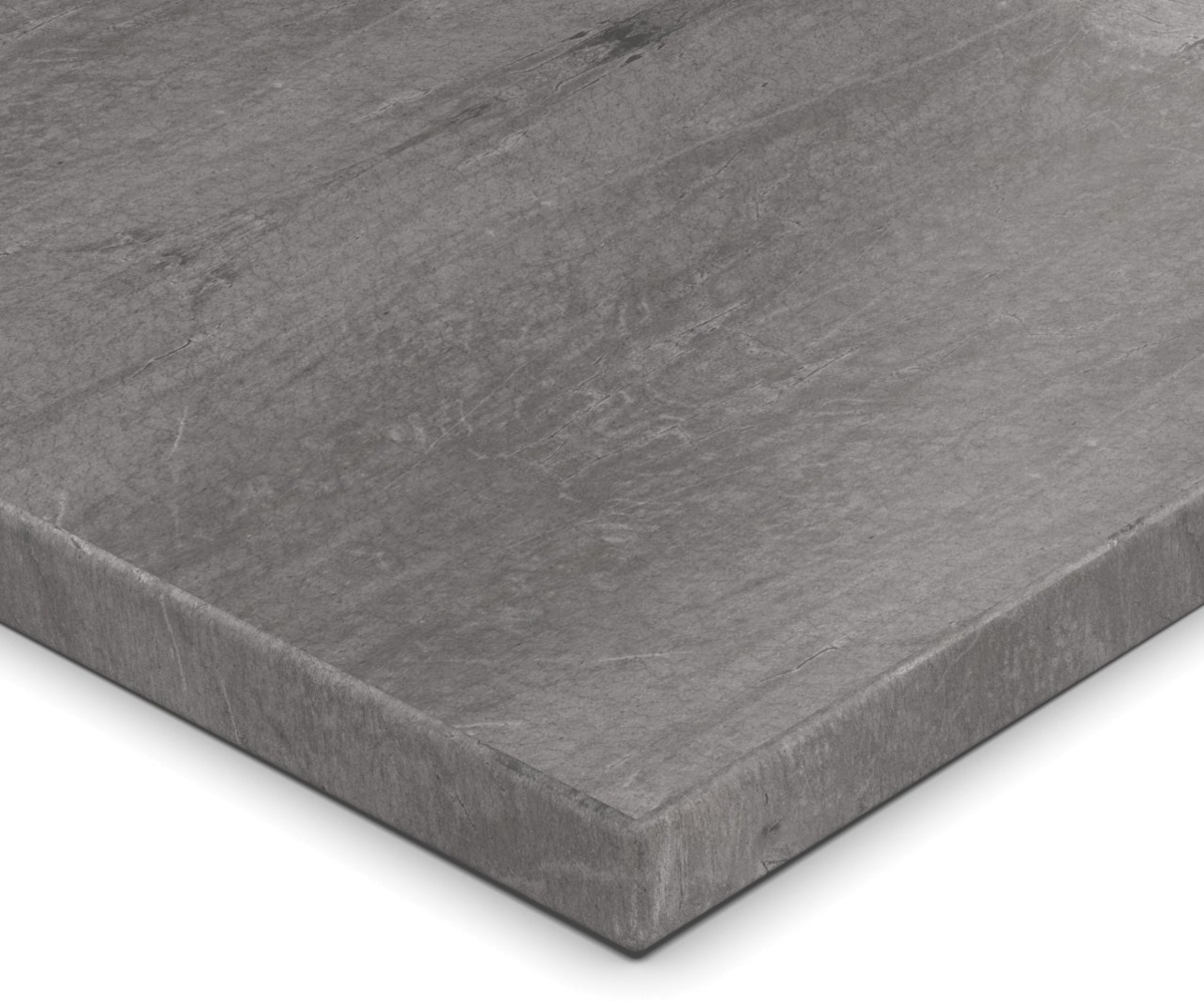Dekor Spanplatte 19mm Tischplatte Atlantic Stone Graphite K4895 DP mit ABS Kante Umleimer - Größe 60 x 180 cm - Höhe 1,9 cm - Farbe Atlantic Stone Graphite Bild 1