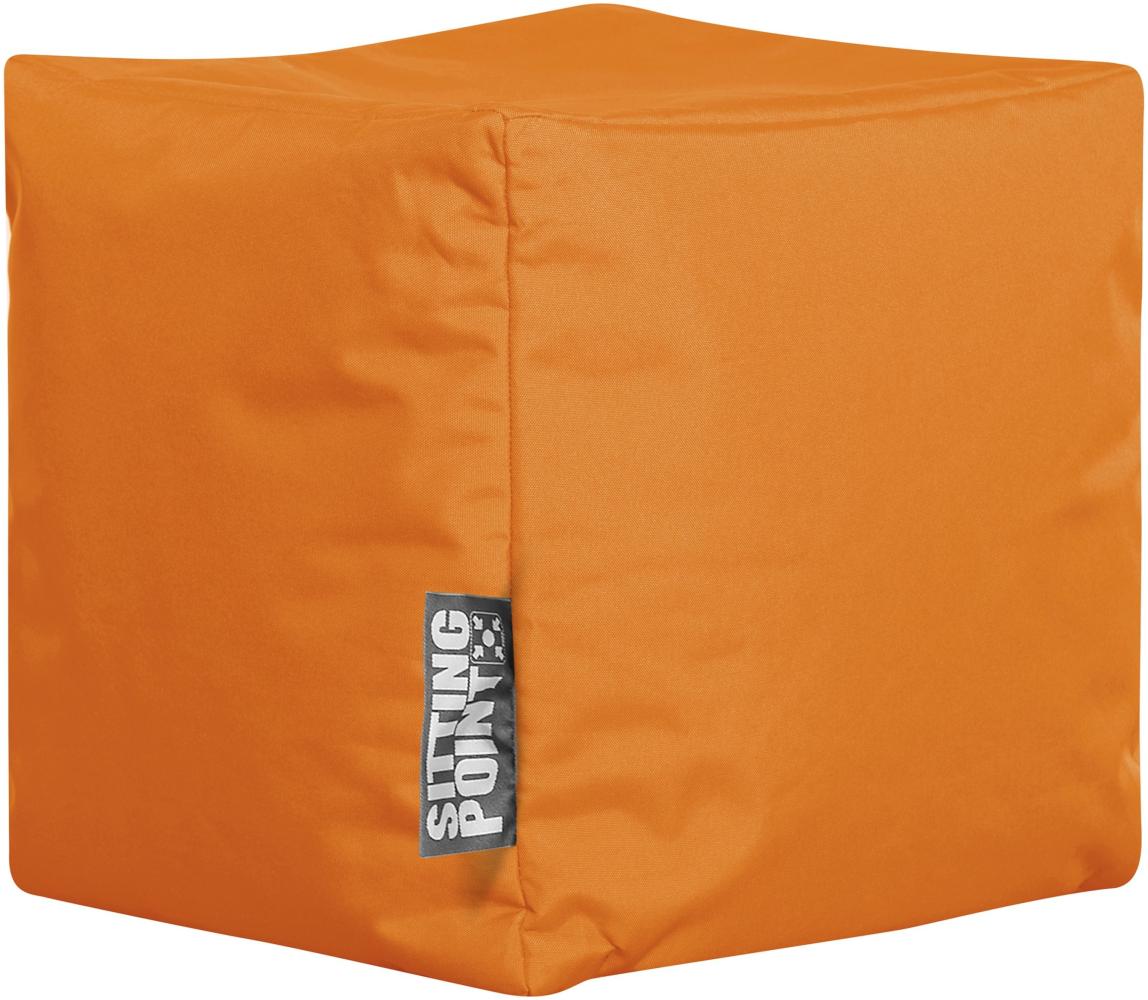 Sitting Point Sitzsack Cube Scuba orange Bild 1