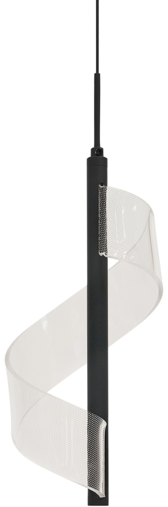 LED Hängeleuchte SARELA Metall Schwarz Bild 1