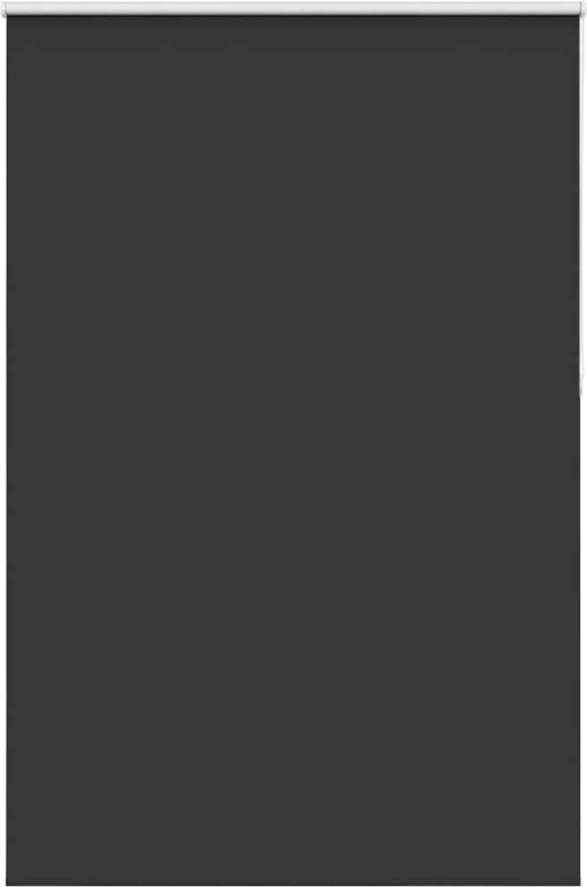 vidaXL Verdunkelungsrollo Schwarz 150x210 cm Stoffbreite 146,6 cm 4010930 Bild 1